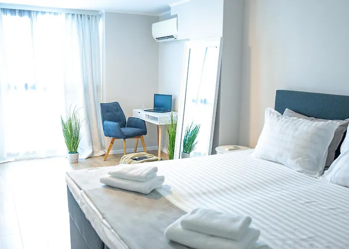 شقة луксозен в модерна сграда -молимаркс делукс بورغاس